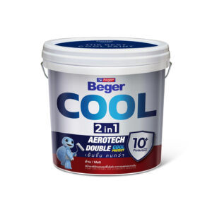 เบเยอร์คูล ทูอินวัน สีน้ำอะคริลิกผสมรองพื้นในตัว ชนิดด้าน